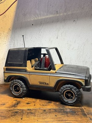 Tonka Bronco Jeep in metallo