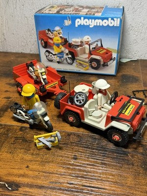 Playmobil 3478 Motocross Jeep e moto