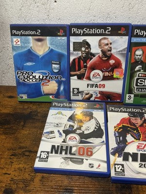 Lotto giochi PS2 NHL FIFA PES