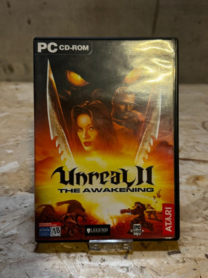 Unreal II Il Risveglio Videogioco PC CD-ROM 2002 Epic MegaGames Vintage