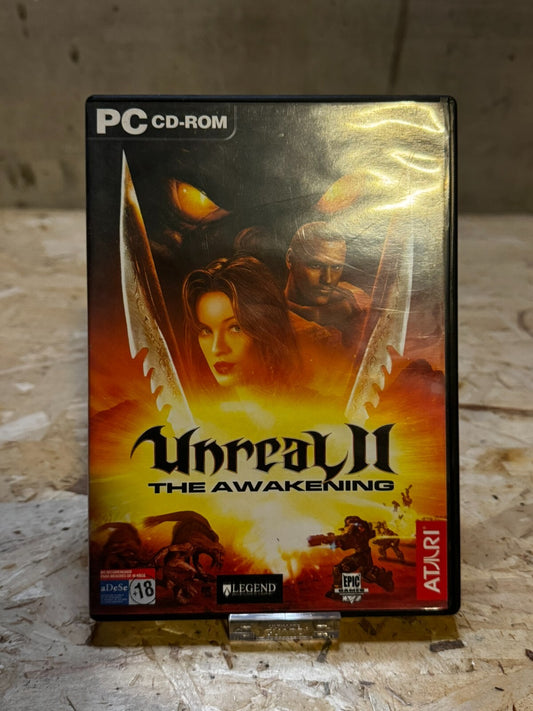 Unreal II Il Risveglio Videogioco PC CD-ROM 2002 Epic MegaGames Vintage
