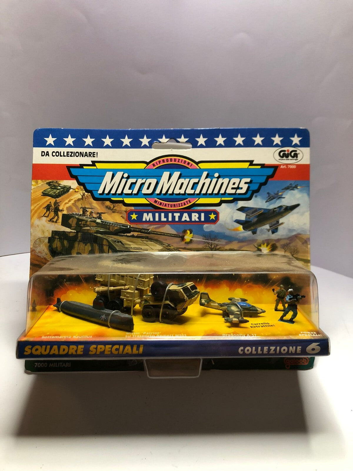 MicroMachines squadre speciali militari collezione 6