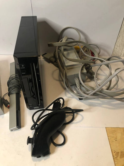 Nintendo Wii Console - NERA con Accessori funzionante