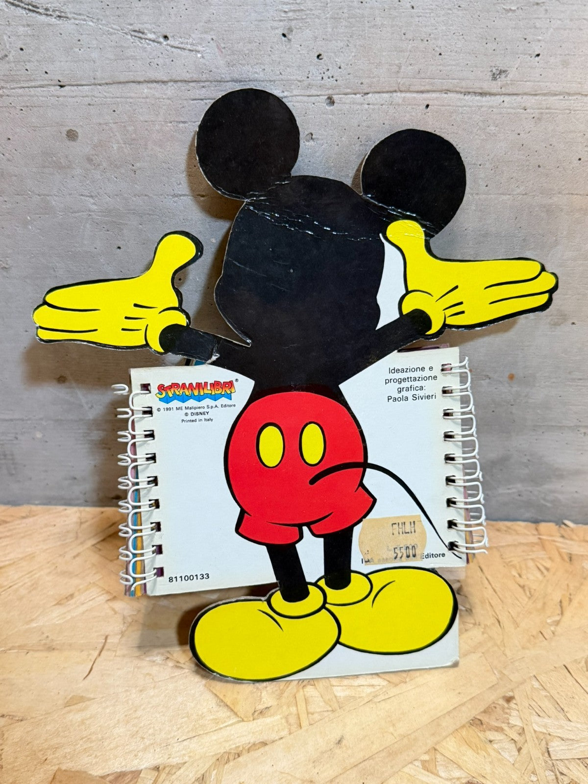 Libro topolino stranilibri Paola Sivieri