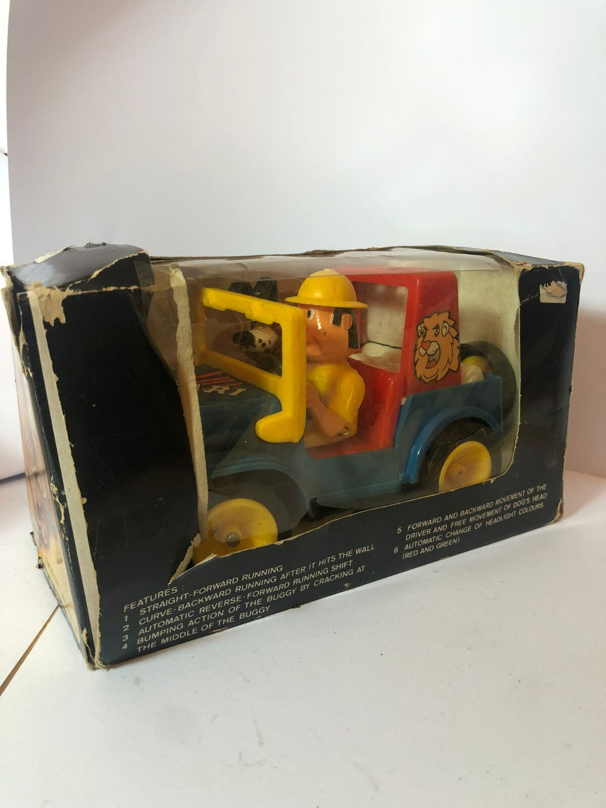 Battery Operated Bumping Buggy Botoy Mady Hong Kong 1982