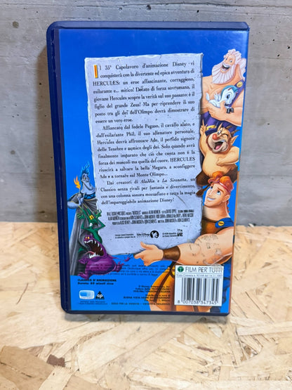 HERCULES I CLASSICI WALT DISNEY- VHS no dvd-Videocassetta Disney RARA