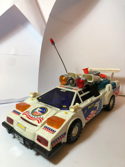 Vintage Police Car Toy 1980’s Collectors item made in taiwan