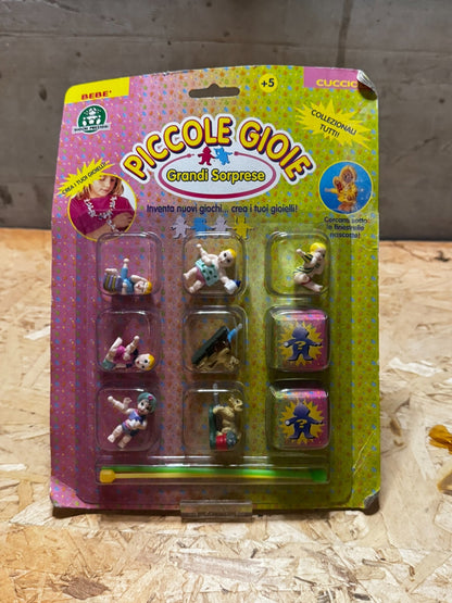 PICCOLE GIOIE GRANDI SORPRESE GIOCHI PREZIOSI VINTAGE NEW!!set8