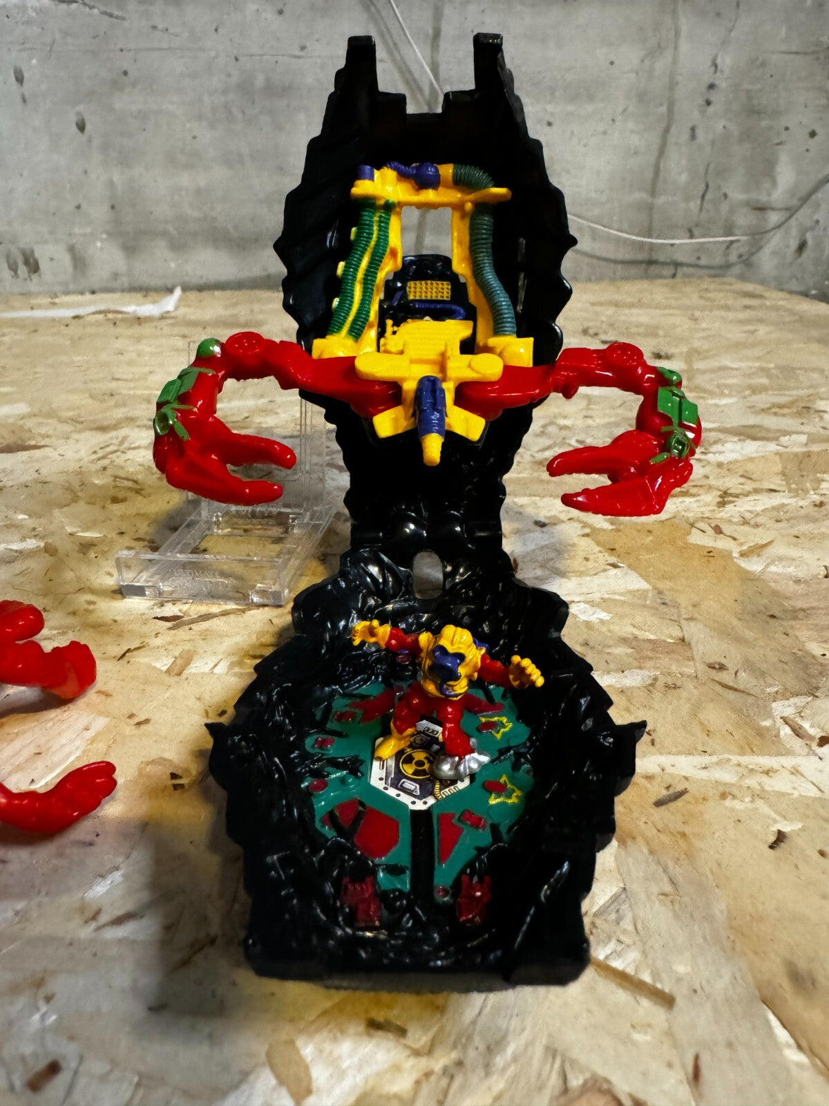 MIGHTY MAX DOOM ZONES BLUEBIRD 1993 SCORPIOROBOT SCORPIONE SCORPION 100 COMPLETO