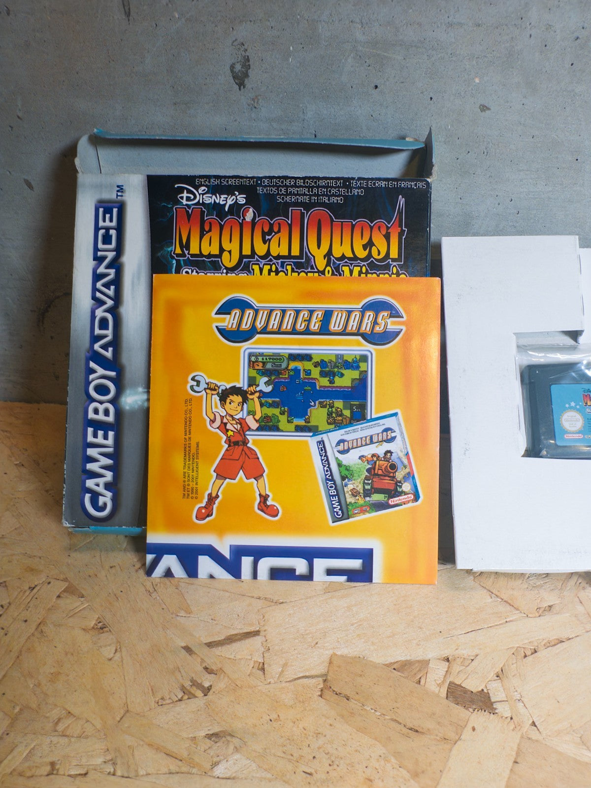 MAGICAL QUEST STARRING MICKEY & MINNIE NINTENDO GAMEBOY ADVANCE