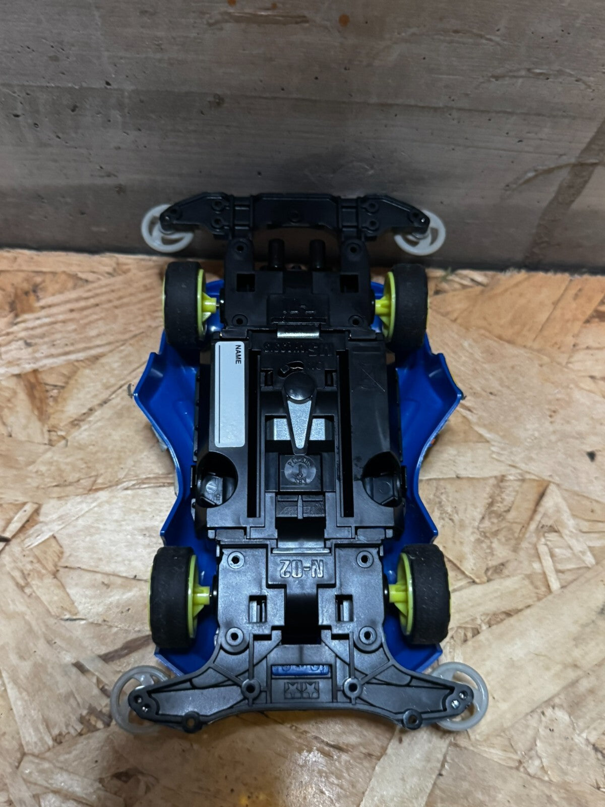 Tamiya Spin Ax MKII Mini 4WD - Assembled, High-Performan