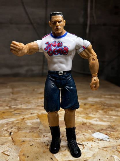 WWE/WWF 2003 Jakks Pacific John Cena White t-shirt