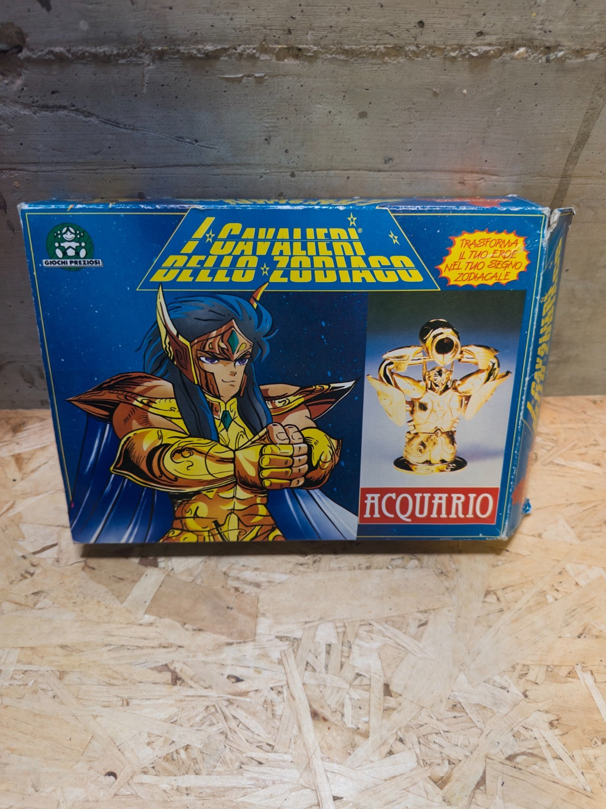 GIOCHI PREZIOSI I Cavalieri dello Zodiaco - Acquario Completo Originale 1987