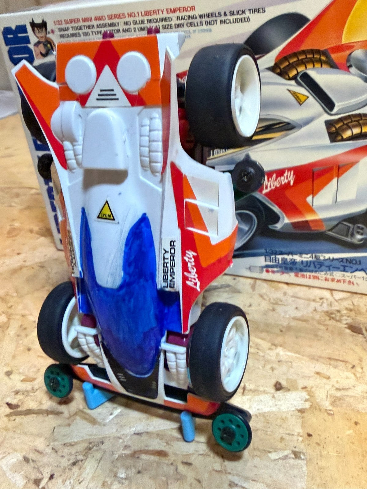 Telaio Tamiya Mini 4Wd Liberty Emperor Super 1