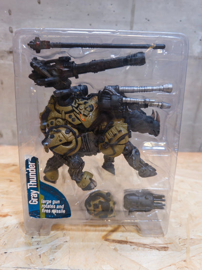 Techno Spawn Gray Thunder Rhinoceros Modellino 1999 Vintage Rhino
