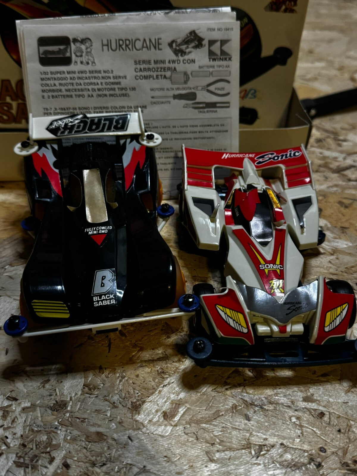 Black saber ABC mini 4wd