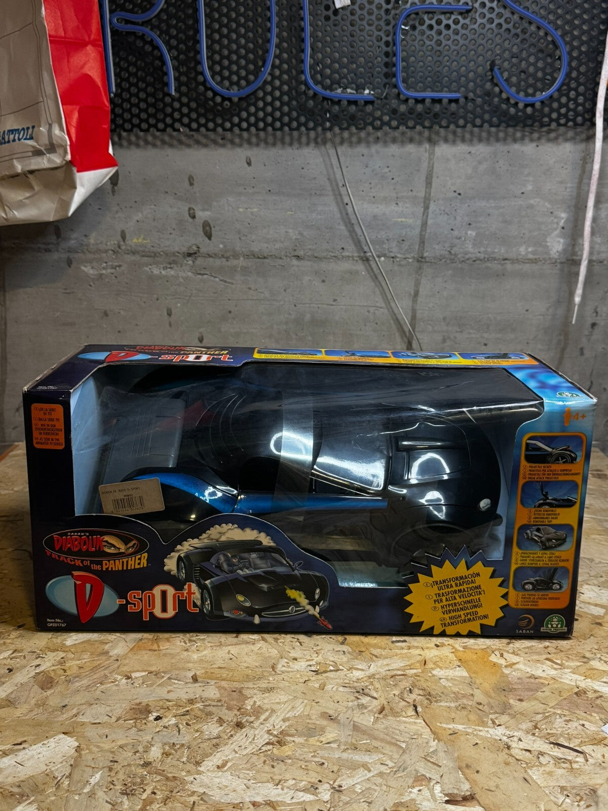 AUTO DIABOLIK TRACK OF THE PANTHER D-SPORT NUOVA