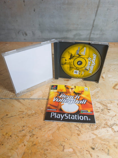 BEACH VOLLEYBALL PS1  PLAYSTATION 1 PAL ITALIANO COMPLETO