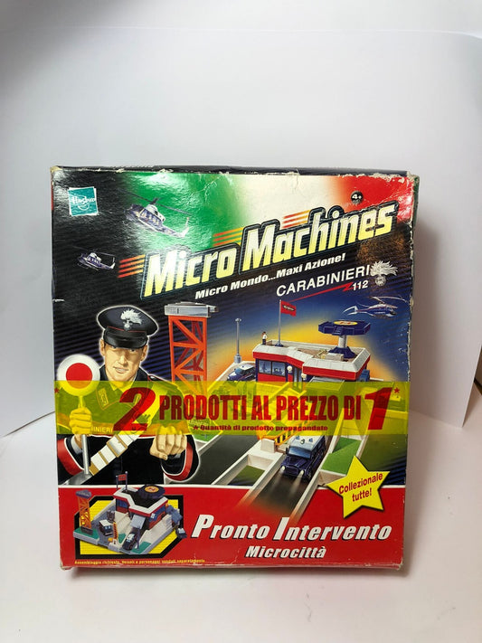 MicroMachines Carabinieri Pronto Intervento Microcittà Playset
