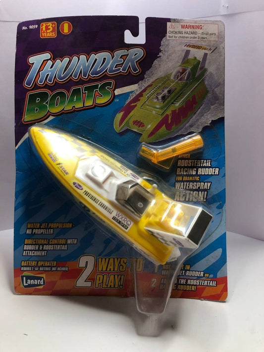 LANARD THUNDER BOATS N° 9059 NUOVO (COL. GIALLO VARIANTE 2)