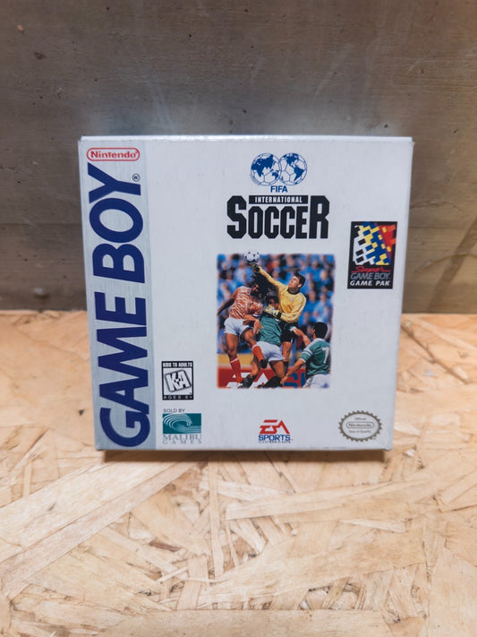 Nintendo Game Boy *Fifa International Soccer* IMBALLO ORIGINALE CiB istruzioni A