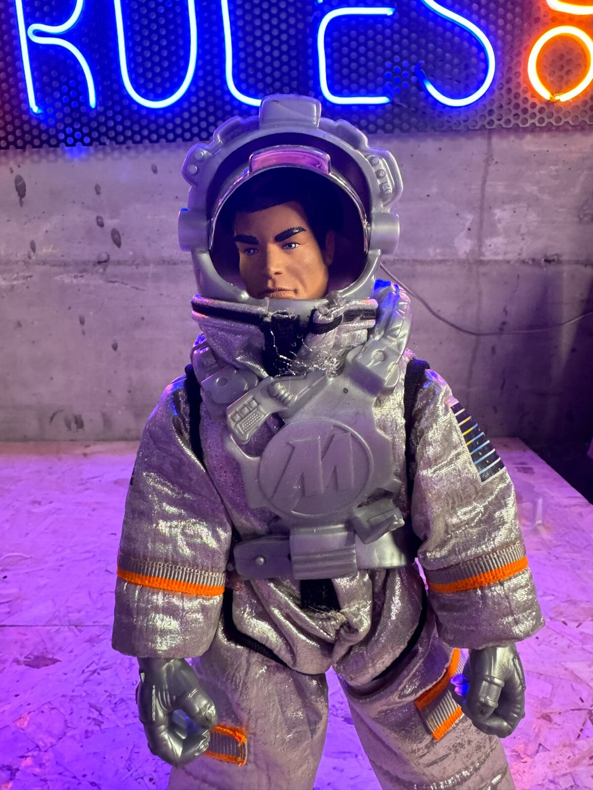Vintage Action Man 1999 Mission 2000 Millennium space astronauta