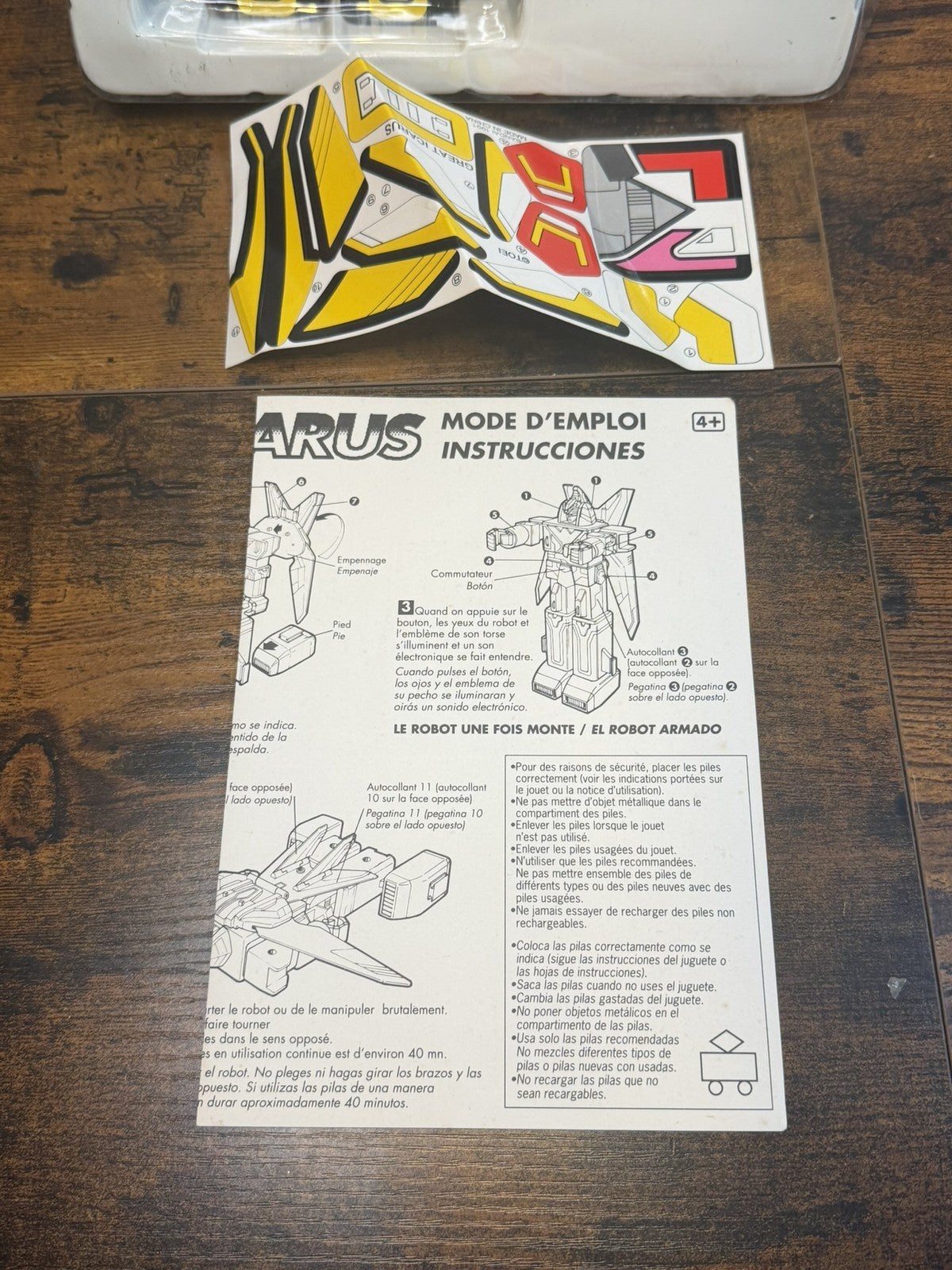 Great Icarus Jetman Bandai - foto 3
