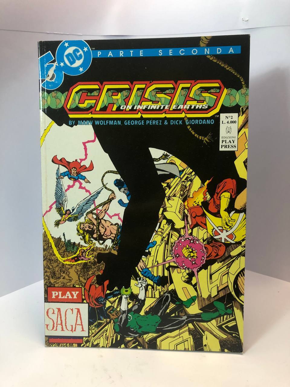 Crisis lotto fumetti DC da 1 - 5 play press
