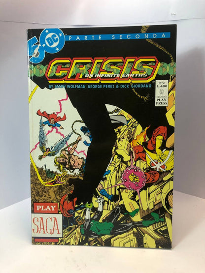 Crisis lotto fumetti DC da 1 - 5 play press