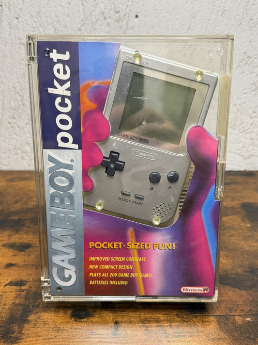 Game Boy Pocket Silver MGB-001 in scatola - foto 1