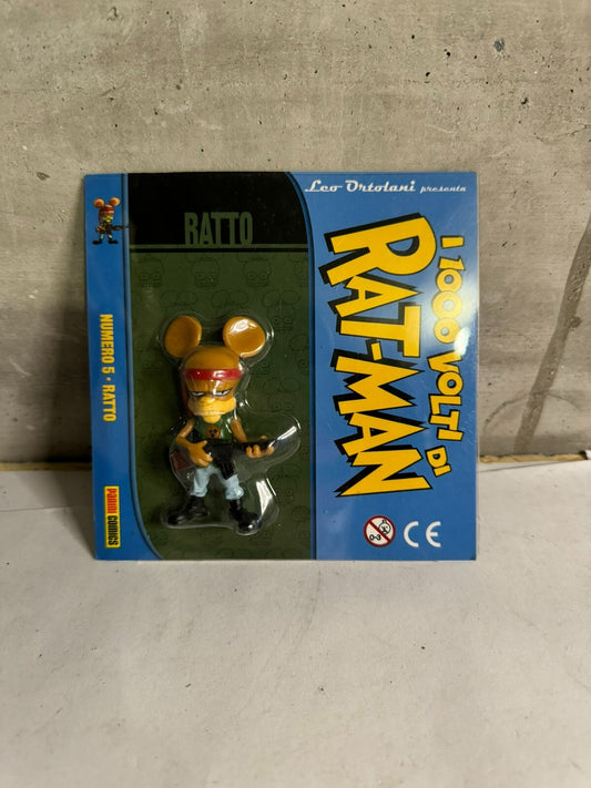 I 1000 VOLTI DI RAT-MAN 5 (Leo Ortolani) con miniatura RATTO - PANINI COMICS