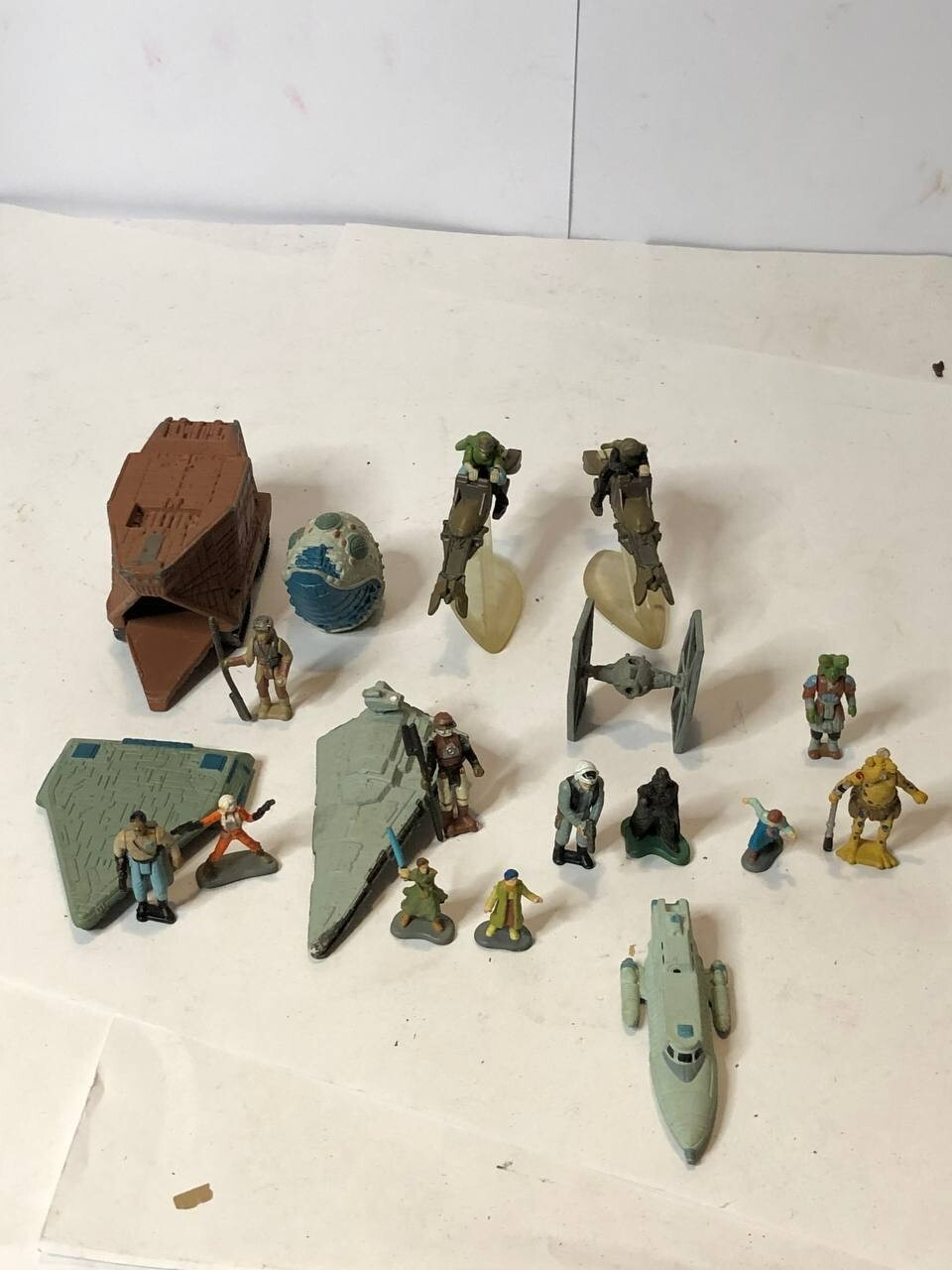 lotto star wars action figures vintage (micromachines )