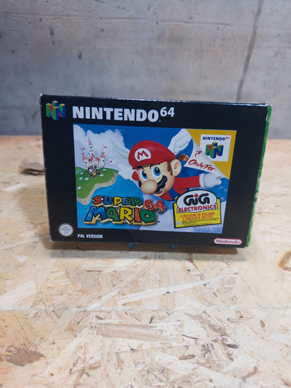 Super Mario 64 | Nintendo 64 IMBALLO ORIGINALE N64 italiano con istruzioni gioco