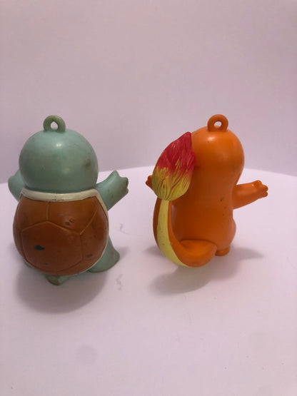 Pokemon Charmander e Squirtle Trendmasters 1999 Nintendo