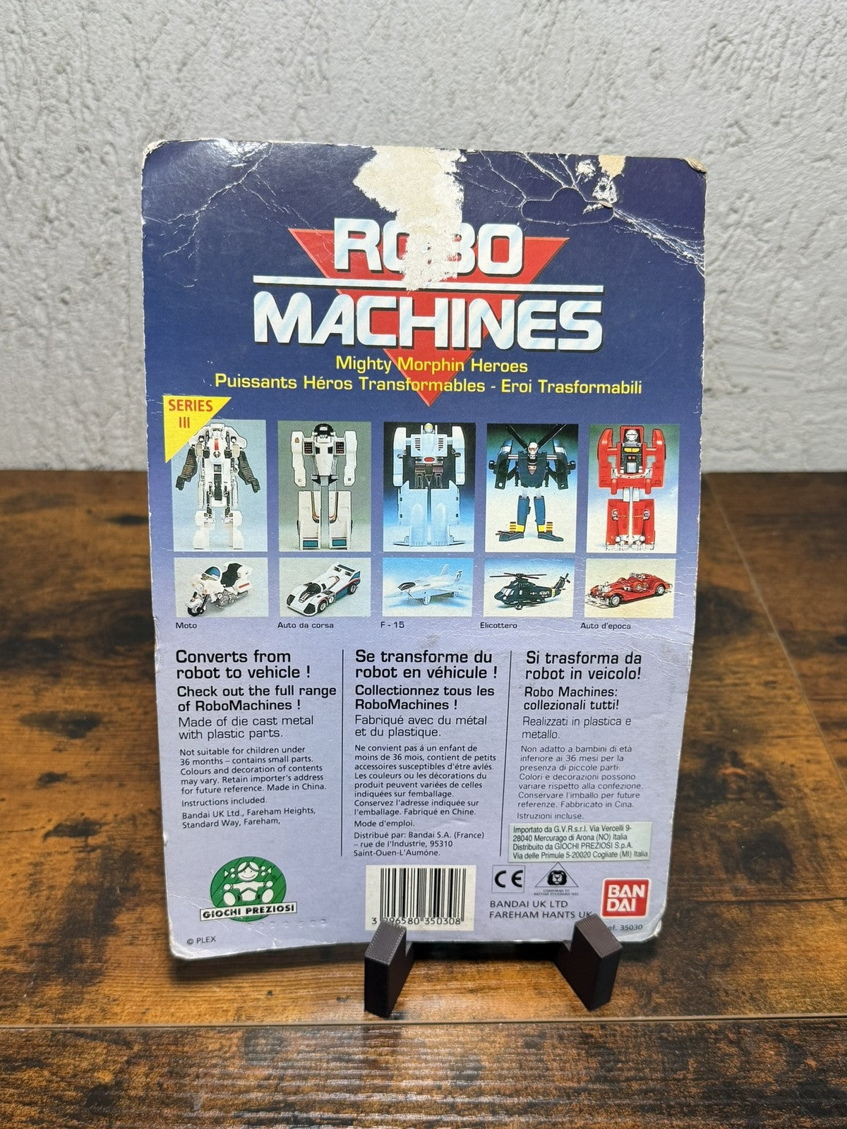 Bandai Robo Machines auto da corsa