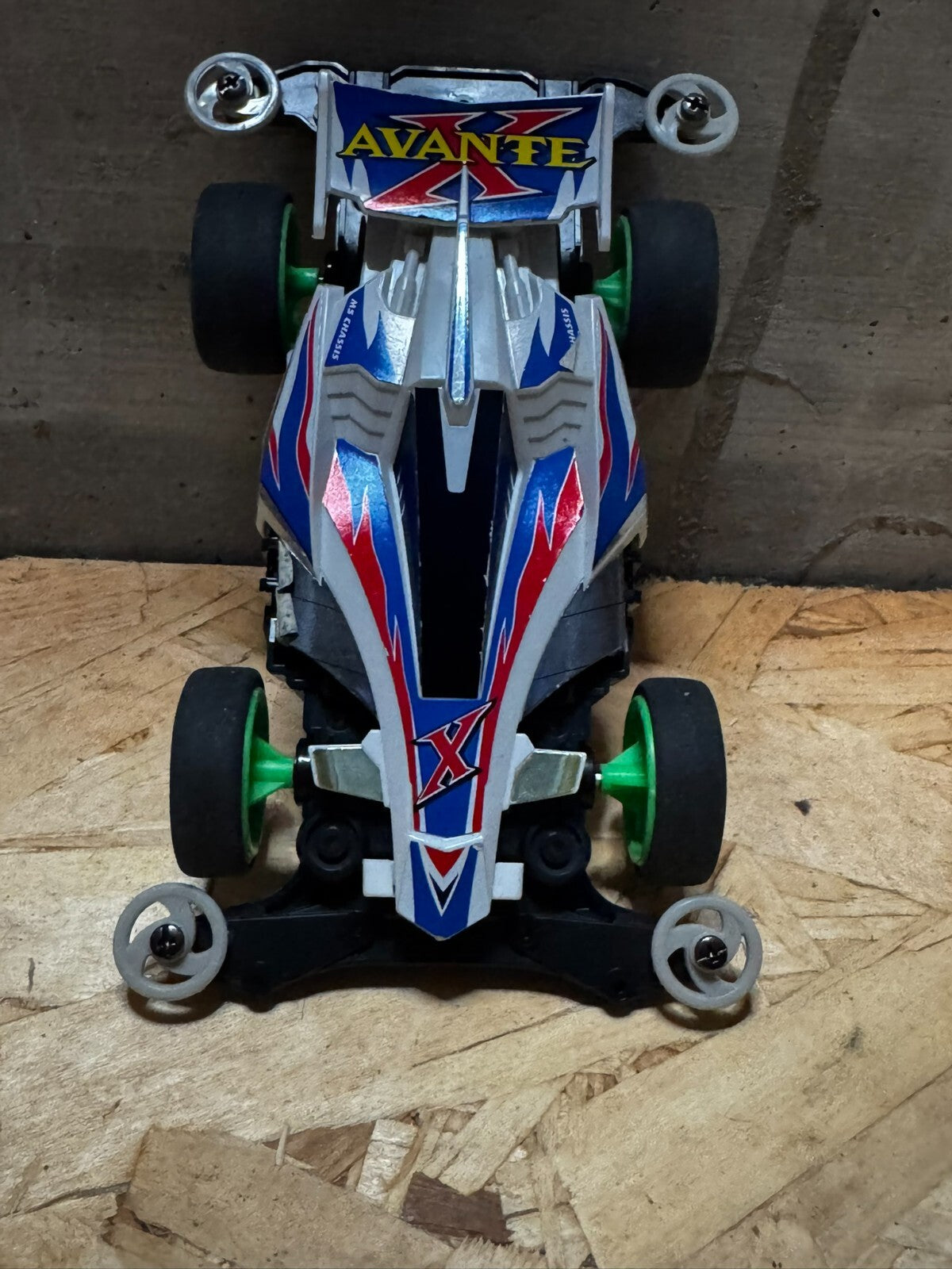 US Tamiya 18616 1/32 Mini 4WD Pro Kit Auto MS Telaio Jr Avante X