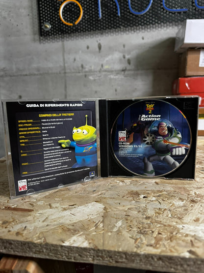 Disney buzz Lightyear Of Star Comando Program Manuale PC Gioco Windows 95/98