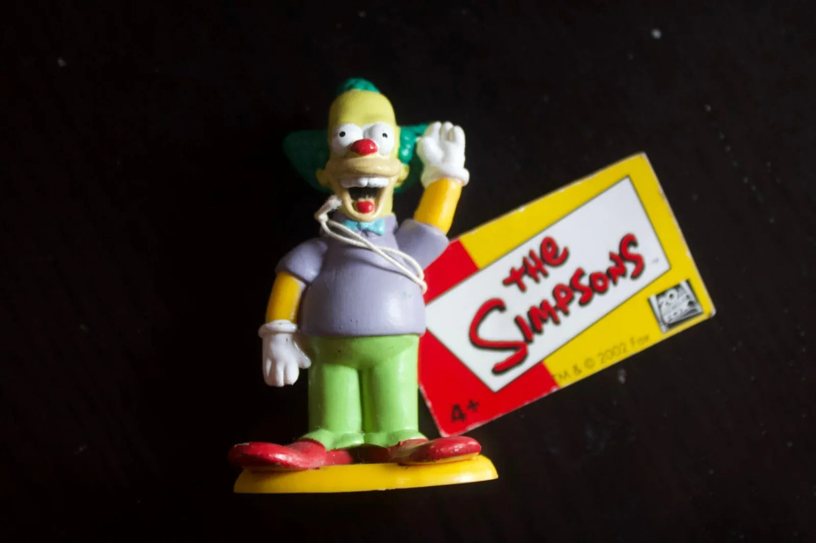 VINTAGE Fox 1997, 1999 Simpson Figure 7 cm Nuovi