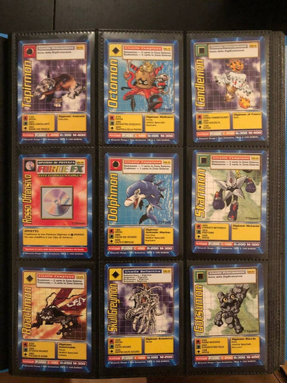 Carte Digimon Miste Vintage 1999 in italiano in buon condizioni
