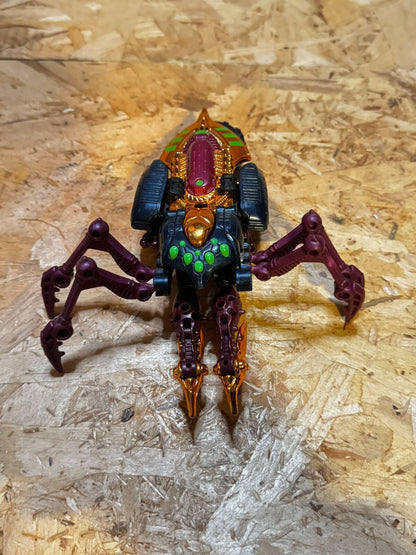 Beast Wars Biocombat Tarantulas Predacon Transformers Action Figure INCOMPLETO