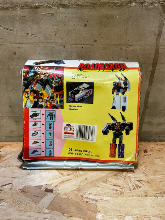 transformer roadbaron 5 in 2 robot vintage bootleg