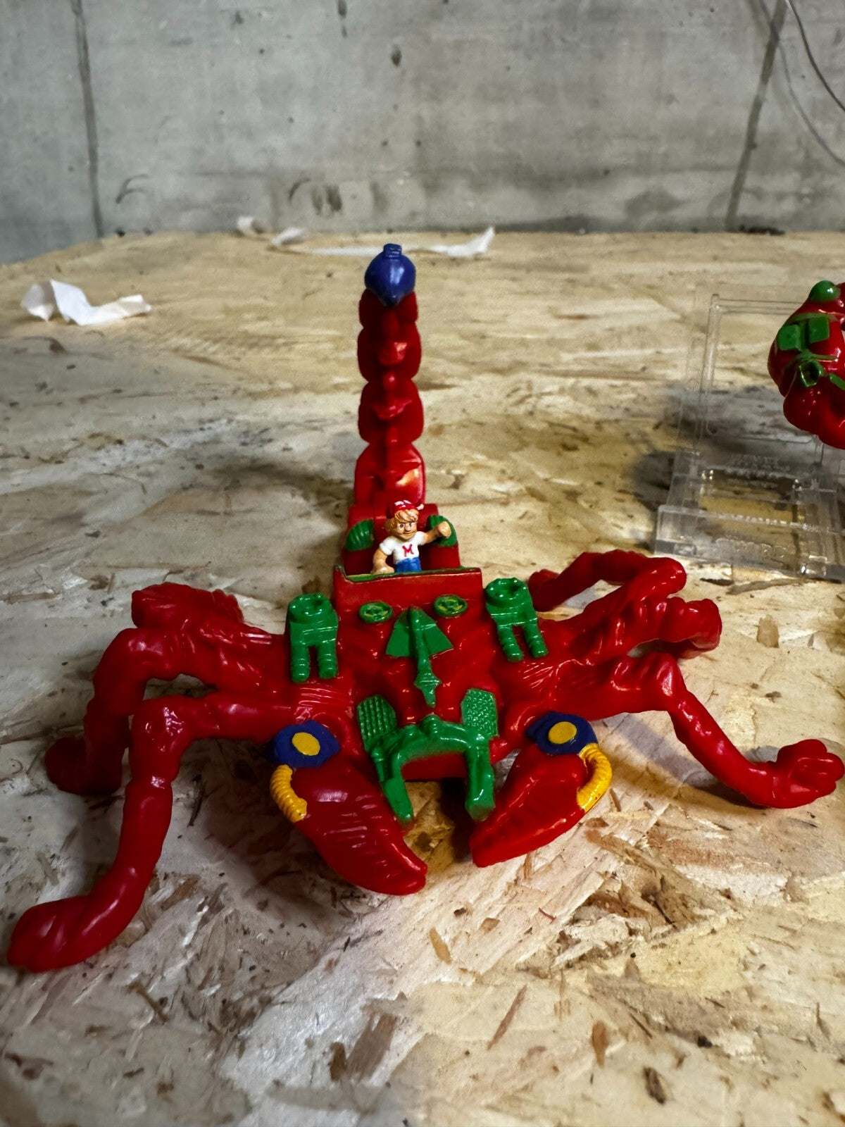 MIGHTY MAX DOOM ZONES BLUEBIRD 1993 SCORPIOROBOT SCORPIONE SCORPION 100 COMPLETO