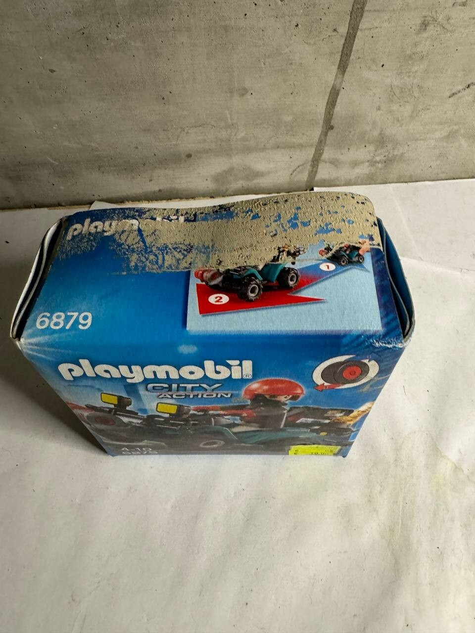 Playmobil City Action 6879 - Rapinatore su Quad con Refurtiva, dai 4 anni NUOVO