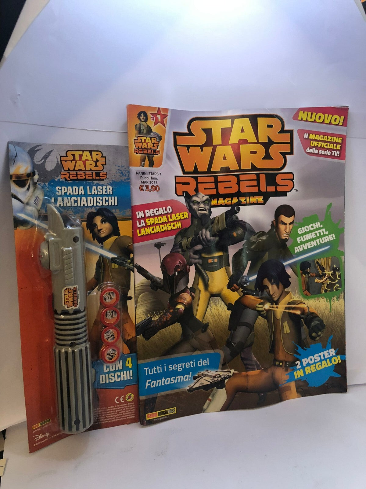 Star Wars Rebels Magazin #1: Ring-Rennen + spada laser lanciadischi