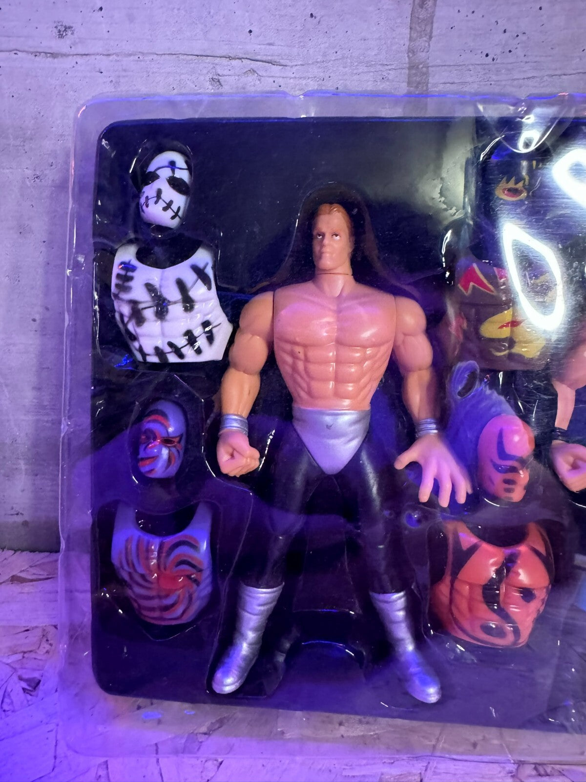 Knockoff Wrestling Action Figure Moveable Arms And Legs Snap On Multi Character