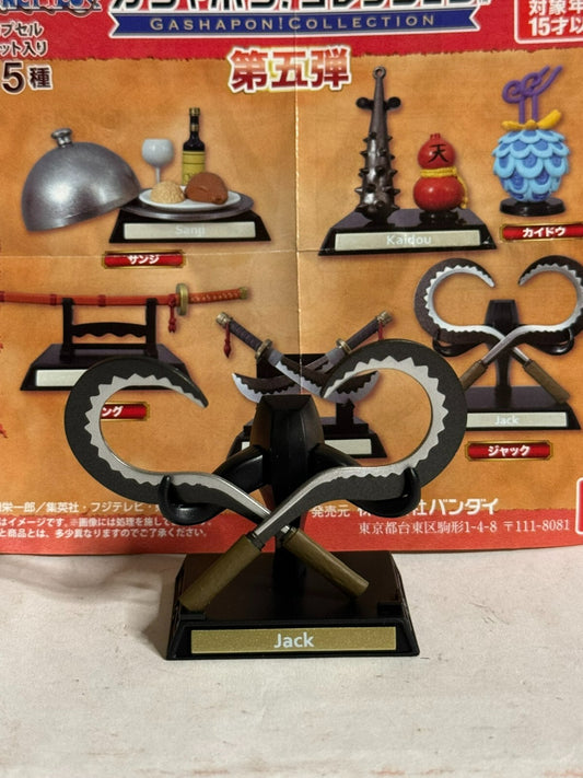 Figura Jack One Piece Gashapon Collection Bandai Giapponese
