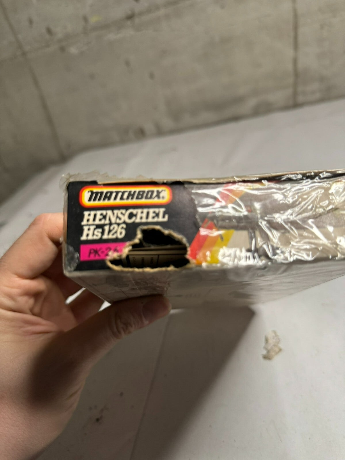 Matchbox Henschel Hs126 Model Kit 1:72 Scale New Old Stock Vintage Kit