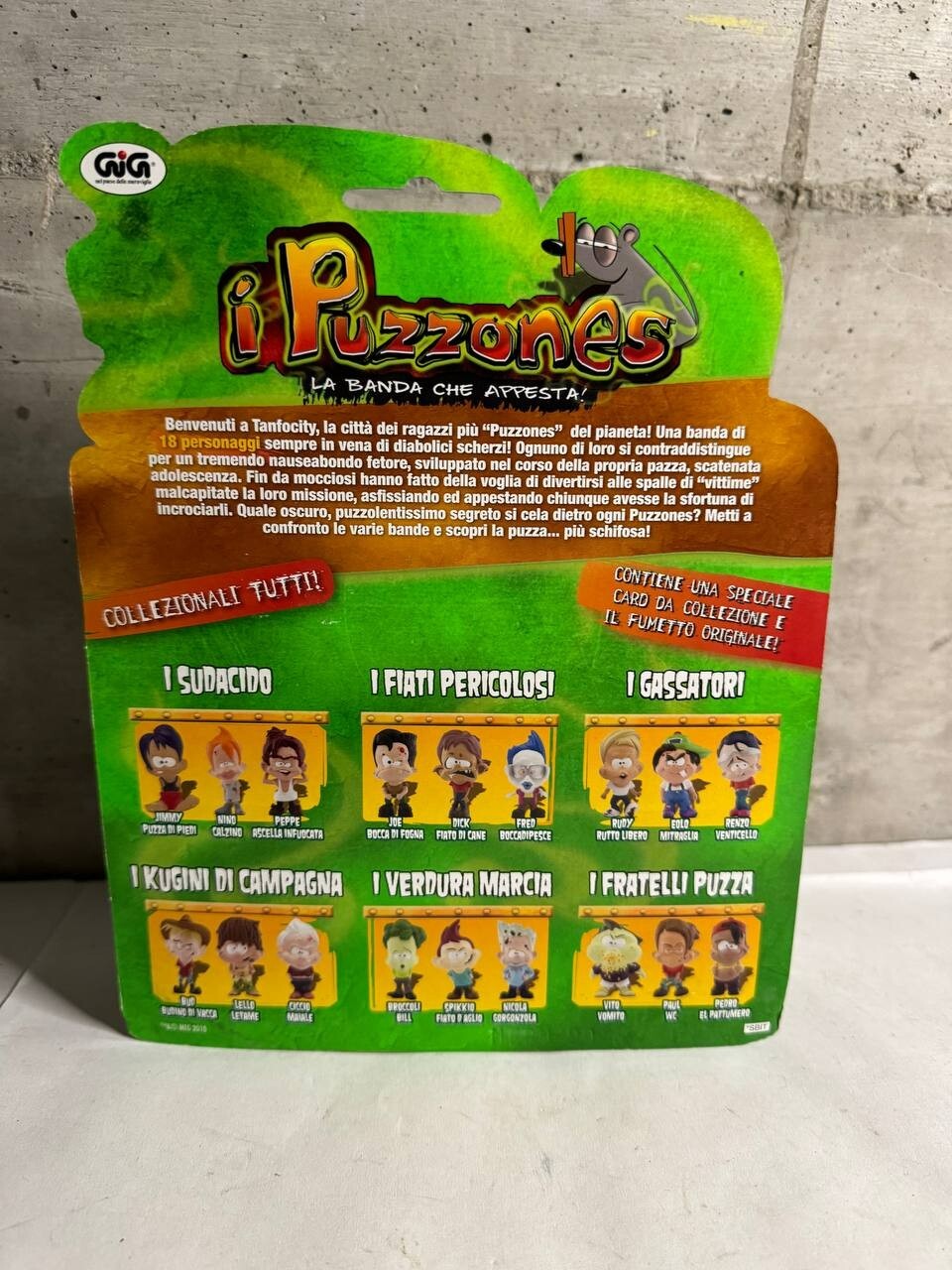 PUZZONES PEPPE ASCELLA INFUOCATA GIG I SUDACIDO NEW VINTAGE BIDONE VERDE 2010