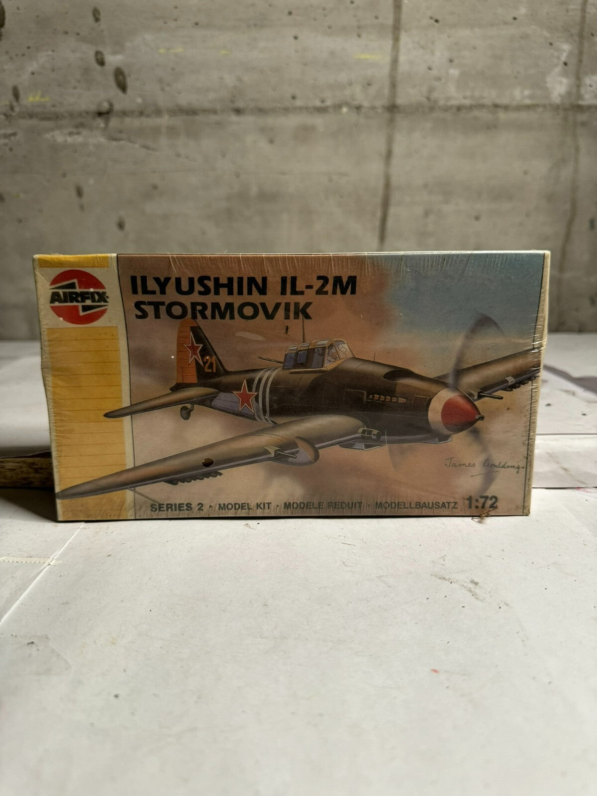 Airfix Ilyushin Il-2m Stormovik Scala 1/72 Vintage 