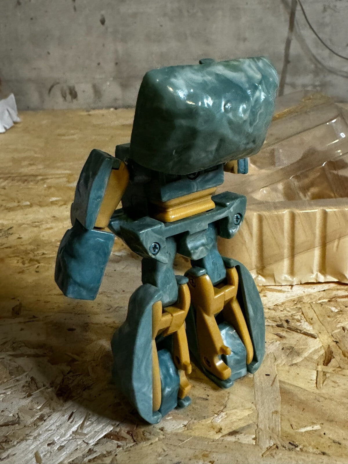 Modellino Bandai GoBots Rock Lords Boulder Transforming 4" vintage 1985 completo
